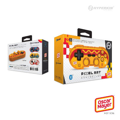 Hyperkin Limited Edition Pixel Art Bluetooth Controller Official Oscar Mayer (Hot Dog)
