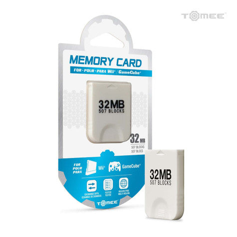 Gamecube / Wii Memory Card 32MB - Tomee