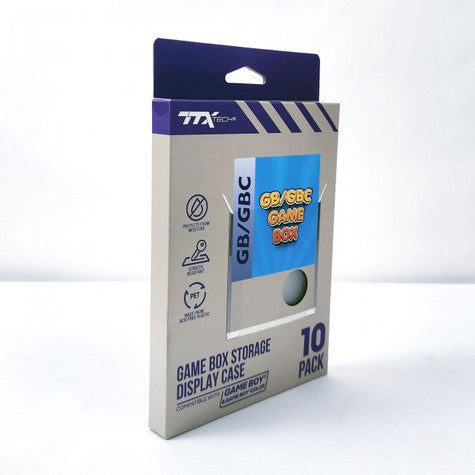 Game Box Storage Display Case: GameBoy Games (10) - TTX