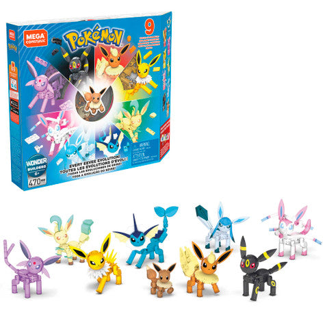 Pokemon Mega Construx - Every Eevee Evolution!