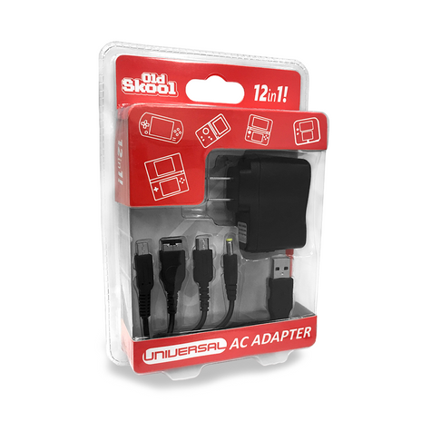 Universal 12-in-1 AC Adapter (Portables) - Old Skool