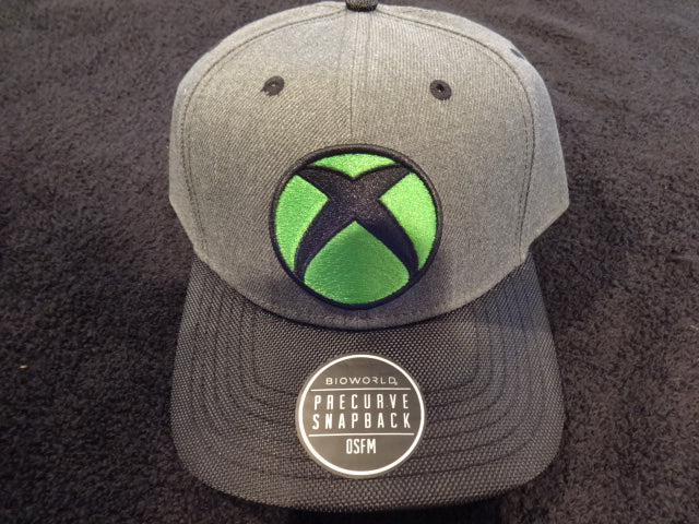 xBox 3D Embroydered Charcoal Heather Shap Back Hat