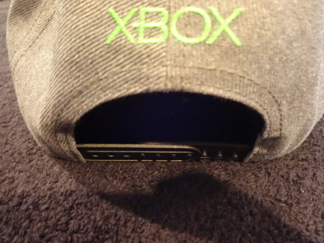 xBox 3D Embroydered Charcoal Heather Shap Back Hat