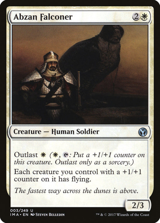 Abzan Falconer Magic The Gathering Iconic Masters IMA-3