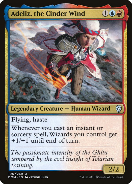 Adeliz The Cinder Wind Magic The Gathering Dominaria dom-190