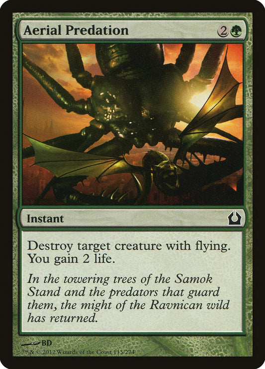 Aerial Predation Magic The Gathering Return to Ravnica