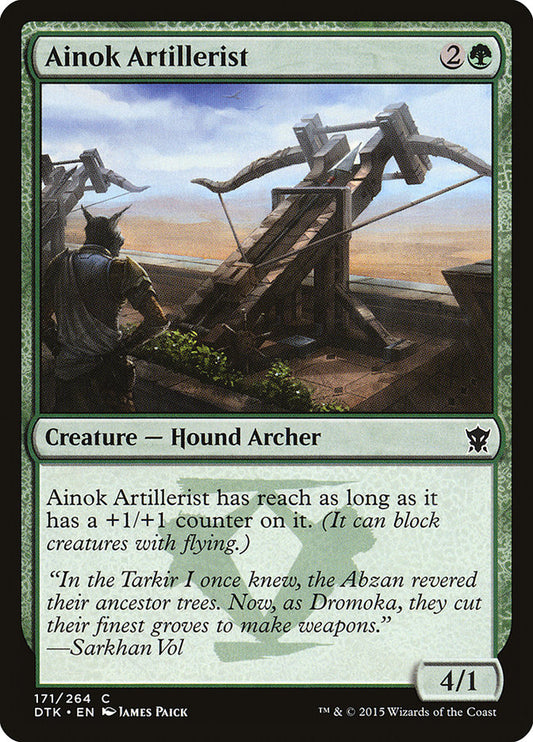 Ainok Artillerist - Magic The Gathering - Dragons of Tarkir