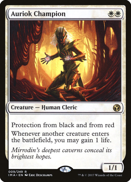 Auriok Champion Magic The Gathering Iconic Masters ima-9