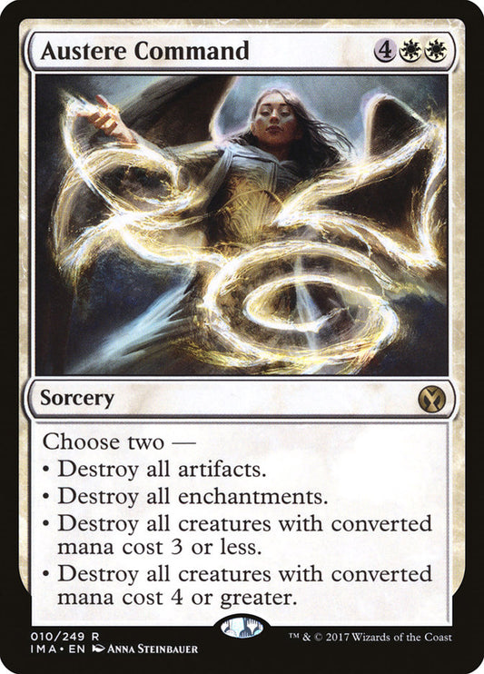 Austere Command Magic The Gathering Iconic Masters ima-10