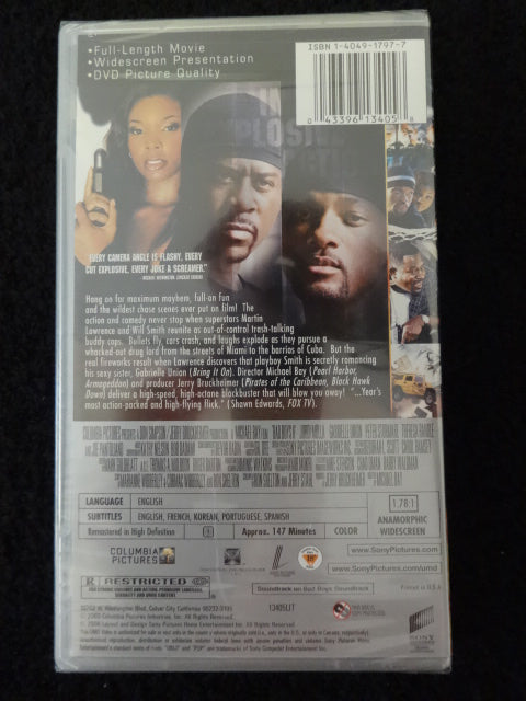 Bad Boys II UMD Movie