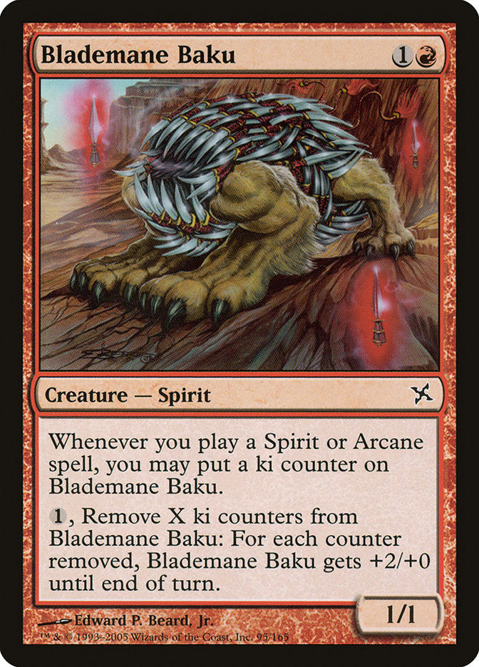 Blademane Baku Magic The Gathering Betrayers of Kamigawa