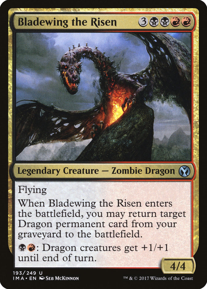 Bladewing The Risen Magic The Risen Iconic Masters ima-193