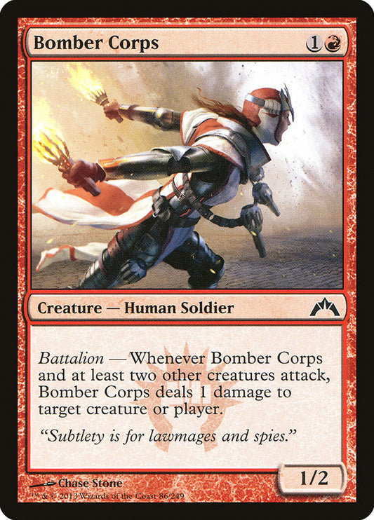 Bomber Corps Magic The Gathering Gatecrash