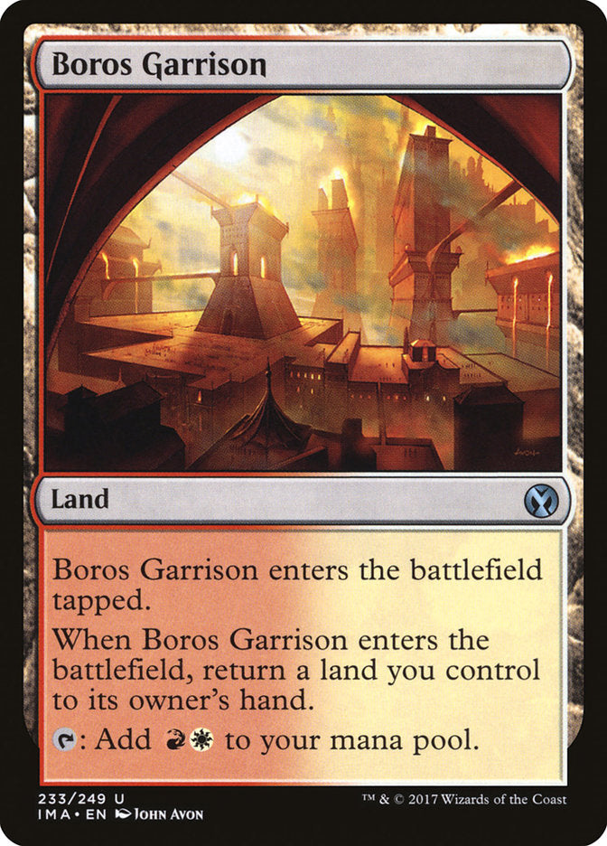 Boros Garrison Magic The Gathering Iconic Masters ima-233