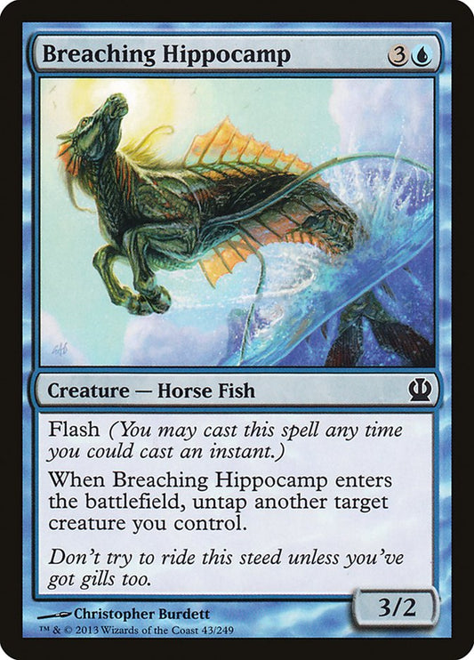Breaching Hippocamp - Magic The Gathering - Theros