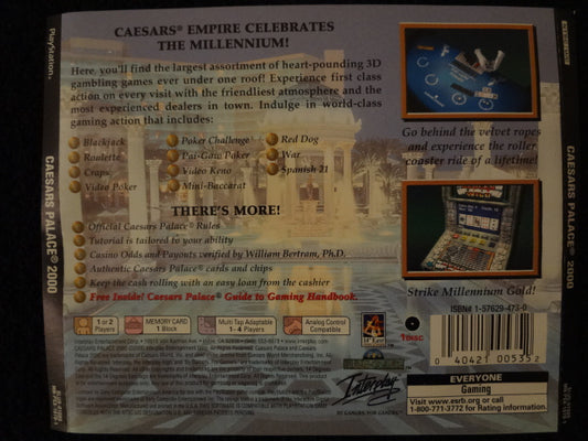 Caesars Palace 2000 Sony PlayStation 