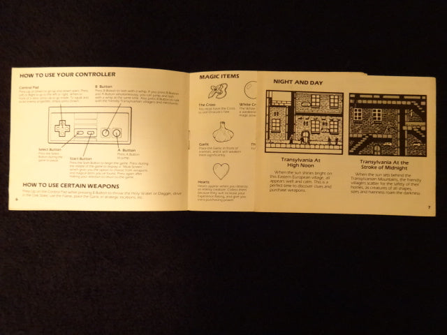 Castlevania II Simon's Quest Nintendo Entertainment System