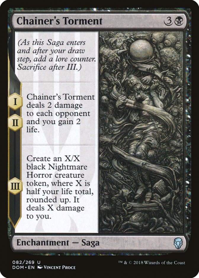 Chainers Torment Magic The Gathering Dominaria dom-82
