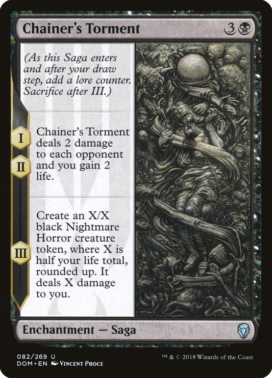 Chainers Torment - Magic The Gathering - Dominaria dom-82