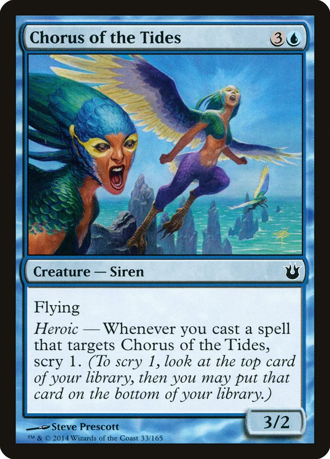 Chorus of the Tides Magic The Gathering Born of the Gods