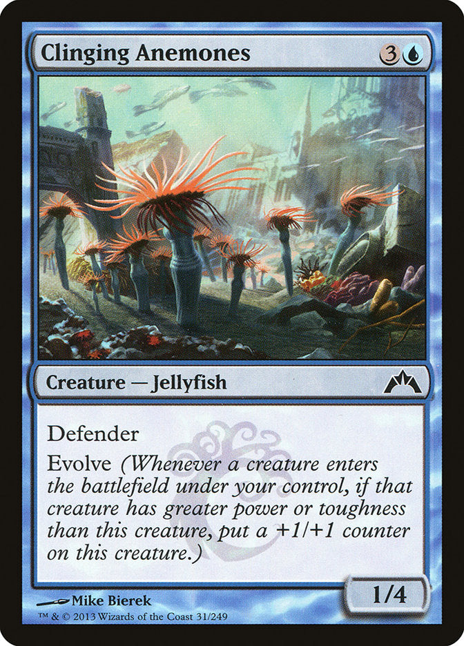 Clinging Anemones Magic The Gathering Gatecrash