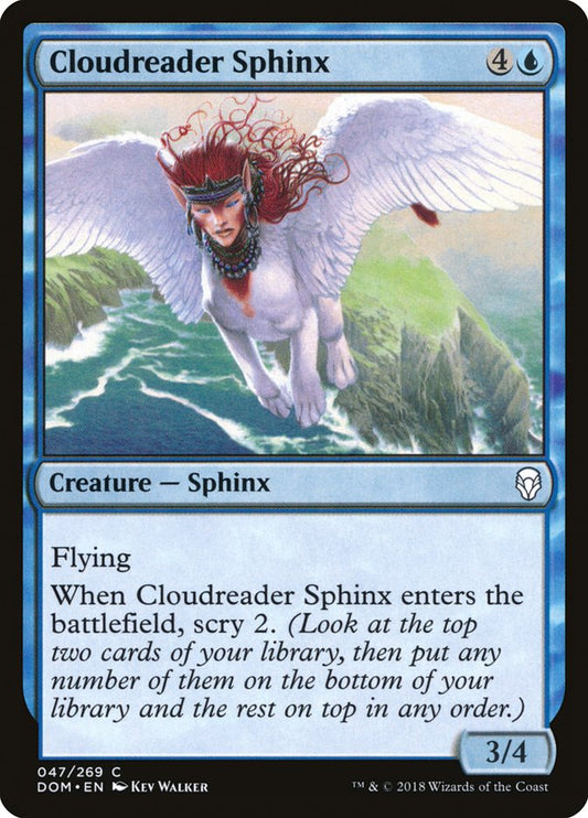 Cloudreader Sphinx - Magic The Gathering - Dominaria dom-47