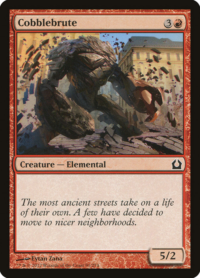 Cobblebrute Magic The Gathering Return to Ravnica