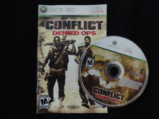Conflict Denied Ops Microsoft Xbox 360