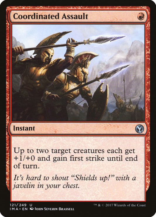 Coordinated Assault - Magic The Gathering - Iconic Masters ima-121