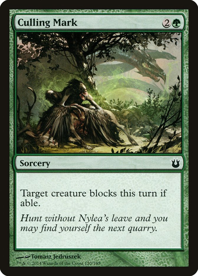 Culling Mark Magic The Gathering Born of the Gods