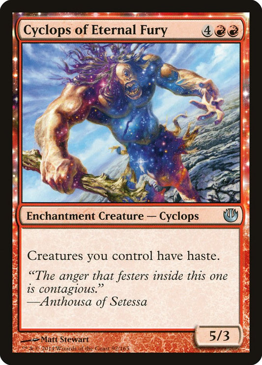 Cyclops of Eternal Fury - Magic The Gathering - Journey Into Nyx