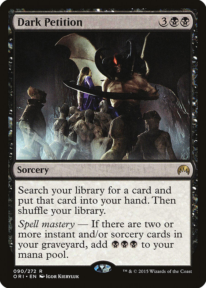 Dark Petition Magic The Gathering Magic Origins ori-90