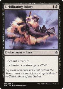 Debilitating Injury Magic The Gathering Khans of Tarkir