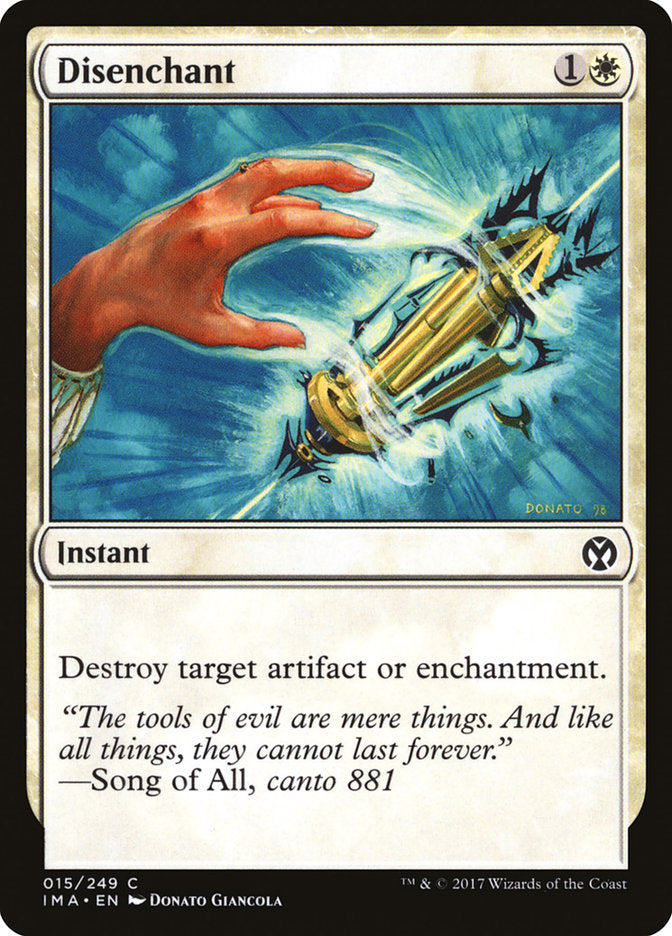 Disenchant Magic The Gathering Iconic Masters ima-15