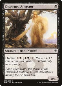 Disowned Ancestor Magic The Gathering Khans of Tarkir
