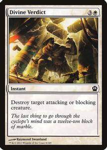 Divine Verdict Magic The Gathering Theros