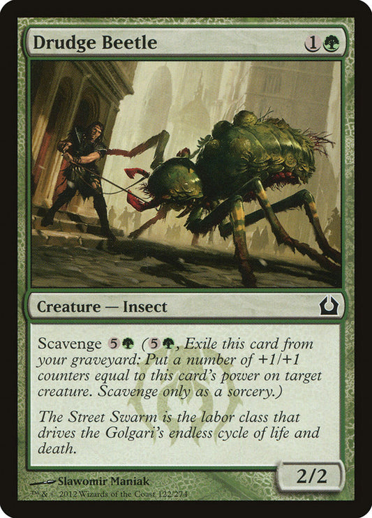 Drudge Beetle Magic The Gathering Return to Ravnica