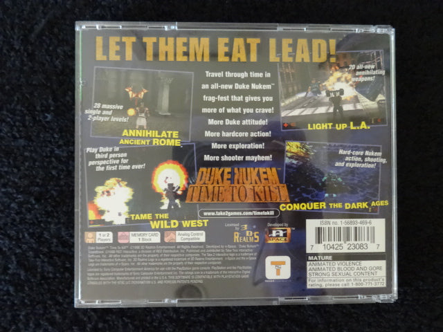 Duke Nukem Time to Kill Sony PlayStation