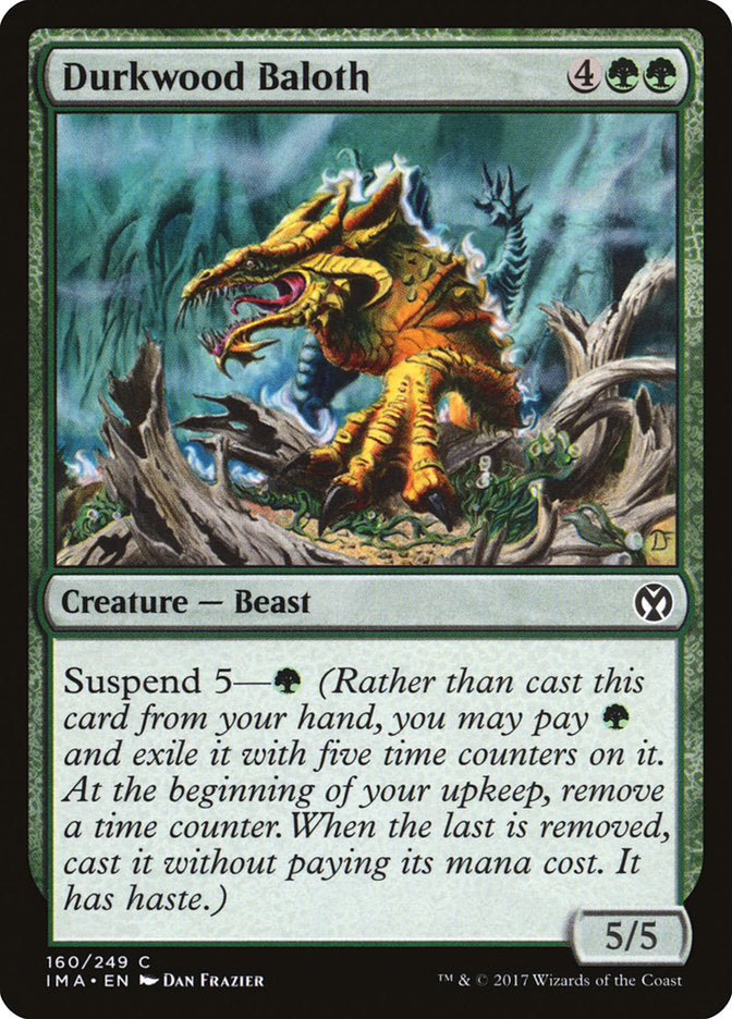 Durkwood Baloth - Magic The Gathering - Iconic Masters ima-160