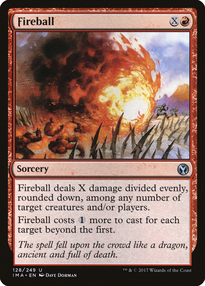 Fireball - Magic The Gathering - Iconic Masters ima-128