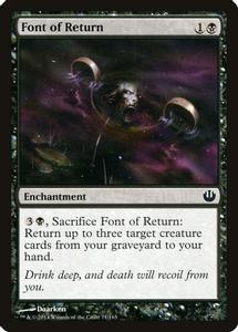 Font of Return Magic The Gathering Journey Into Nyx