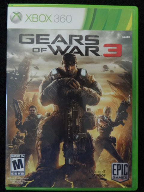 Gears Of War 3 Microsoft Xbox 360