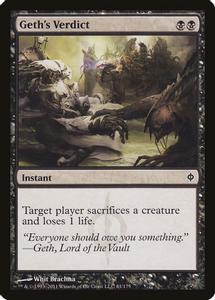 Geths Verdict Magic The Gathering New Phyrexia