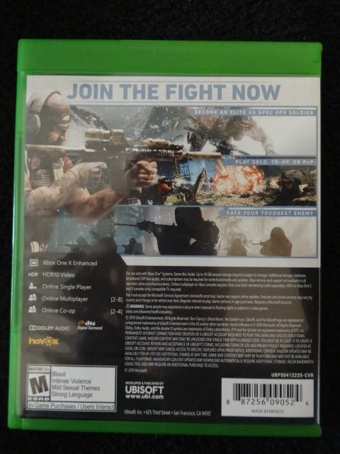 Ghost Recon Breakpoint Microsoft Xbox One