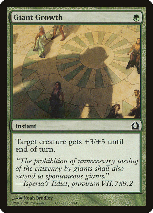 Giant Growth Magic The Gathering Return to Ravnica