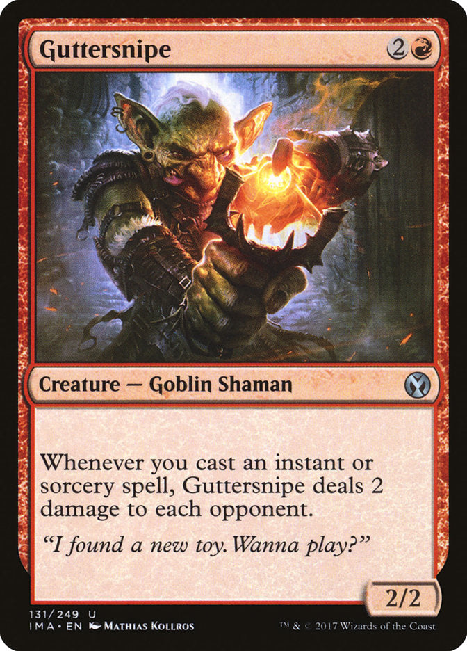Guttersnipe Magic The Gathering Iconic Masters ima-131