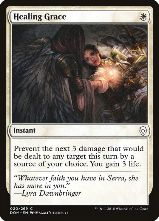 Healing Grace - Magic The Gathering - Dominaria dom-20