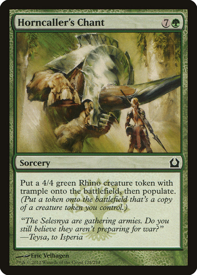 Horncallers Chant Magic The Gathering Return to Ravnica