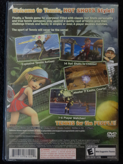 Hot Shots Tennis Sony PlayStation 2