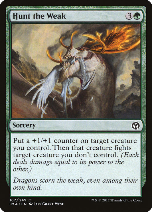 Hunt the Weak - Magic The Gathering - Iconic Masters ima-167